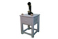 Comodino in legno stile shabby chic con cassetto